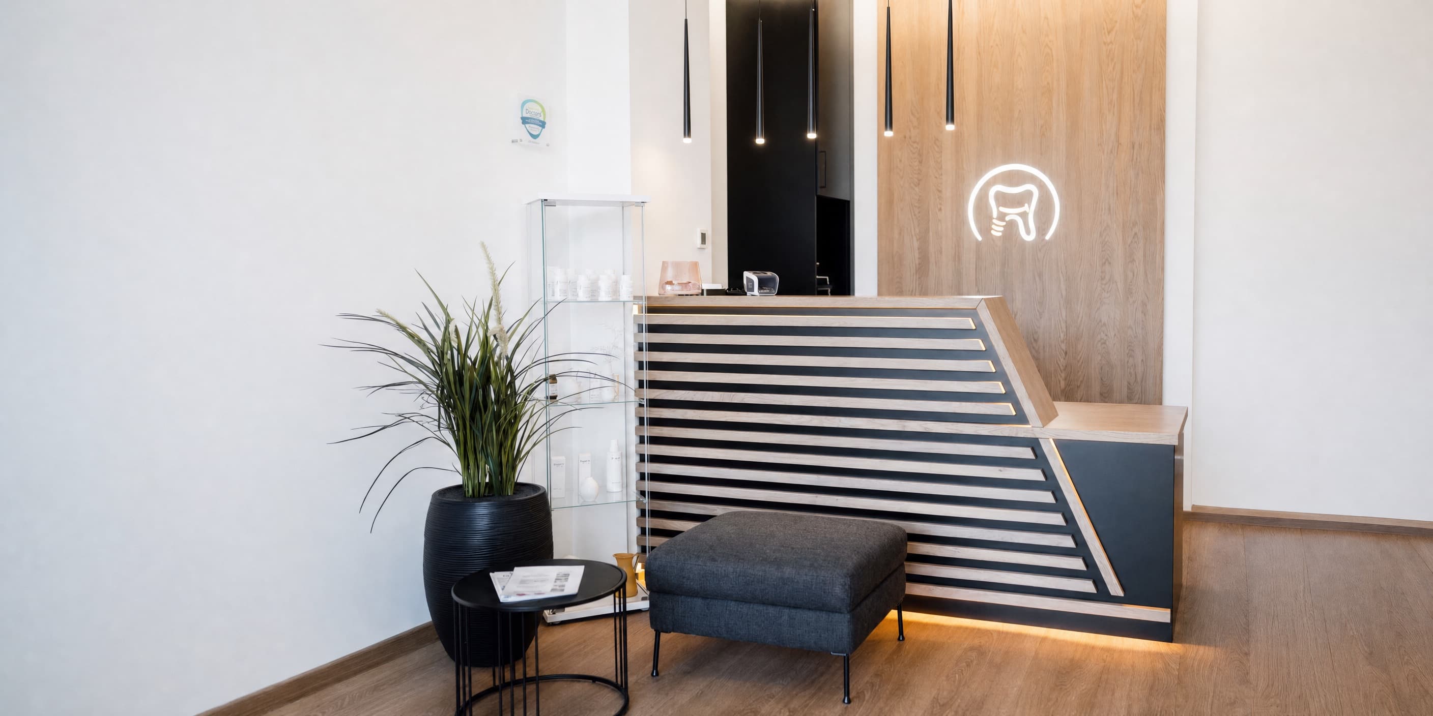 Moderne Räumlichkeiten der Ordination dentalReinisch